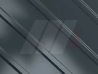 Garaż blaszany dwustanowiskowy grafit 8m x 5m bramy uchylne - Image 5