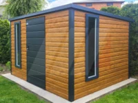 Domek ogrodowy narzędziowy multigloss 3m x 2.5m spad na tył