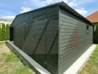 Garaż blaszany 9m x 6m pomieszczenie gospodarcze 2m x 6m