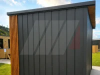 Domek Narzędziowy Premium 2.75 x 2.35 m – Antracyt + Lamele