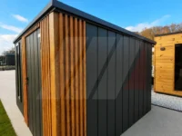 Domek Narzędziowy Premium 2.75 x 2.35 m – Antracyt + Lamele