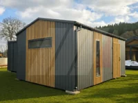 Garaż Premium z bramą segmentową 4m x 5.5m Antracyt, Lamele