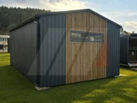 Garaż Premium z bramą segmentową 4m x 5.5m Antracyt, Lamele