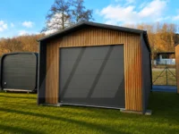 Garaż Premium z bramą segmentową 4m x 5.5m Antracyt, Lamele